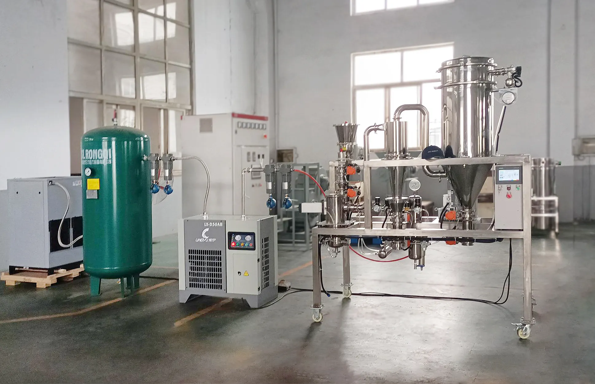 επίπεδος μύλος με τζετ