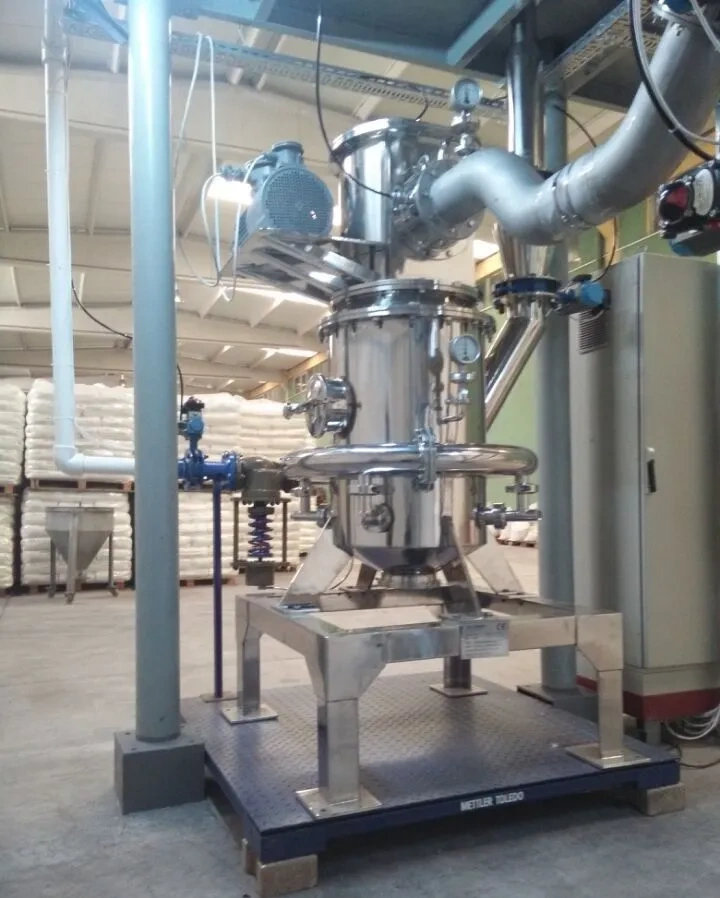 Strahlmühle für Polyimid